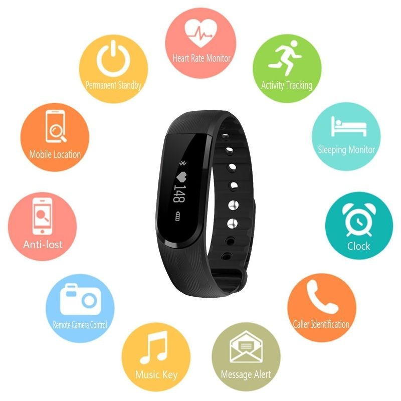 Bratara fitness, Bluetooth 4.0, Android, iOS, ecran OLED, SoVogue - imagine 12